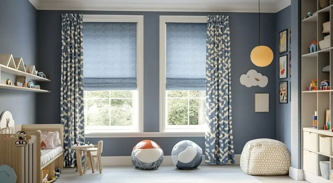 Færdigsyede gardiner børn