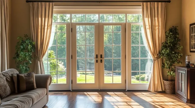 Gardiner terrassedør