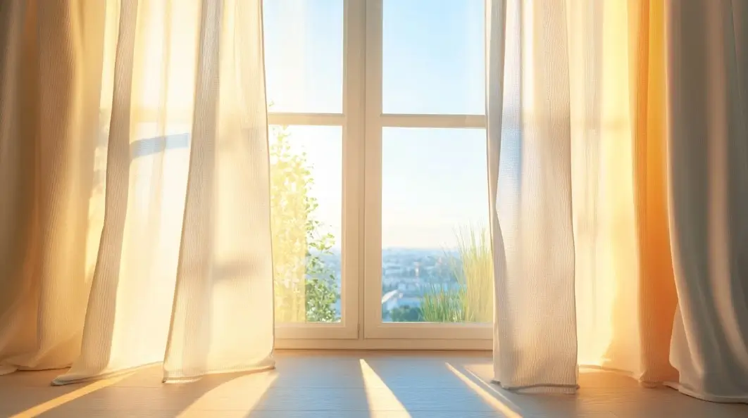 Lysfiltrerende gardiner